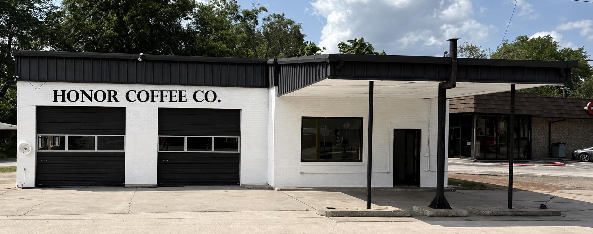 Honor Coffee Co Winnsboro drive thru exterior